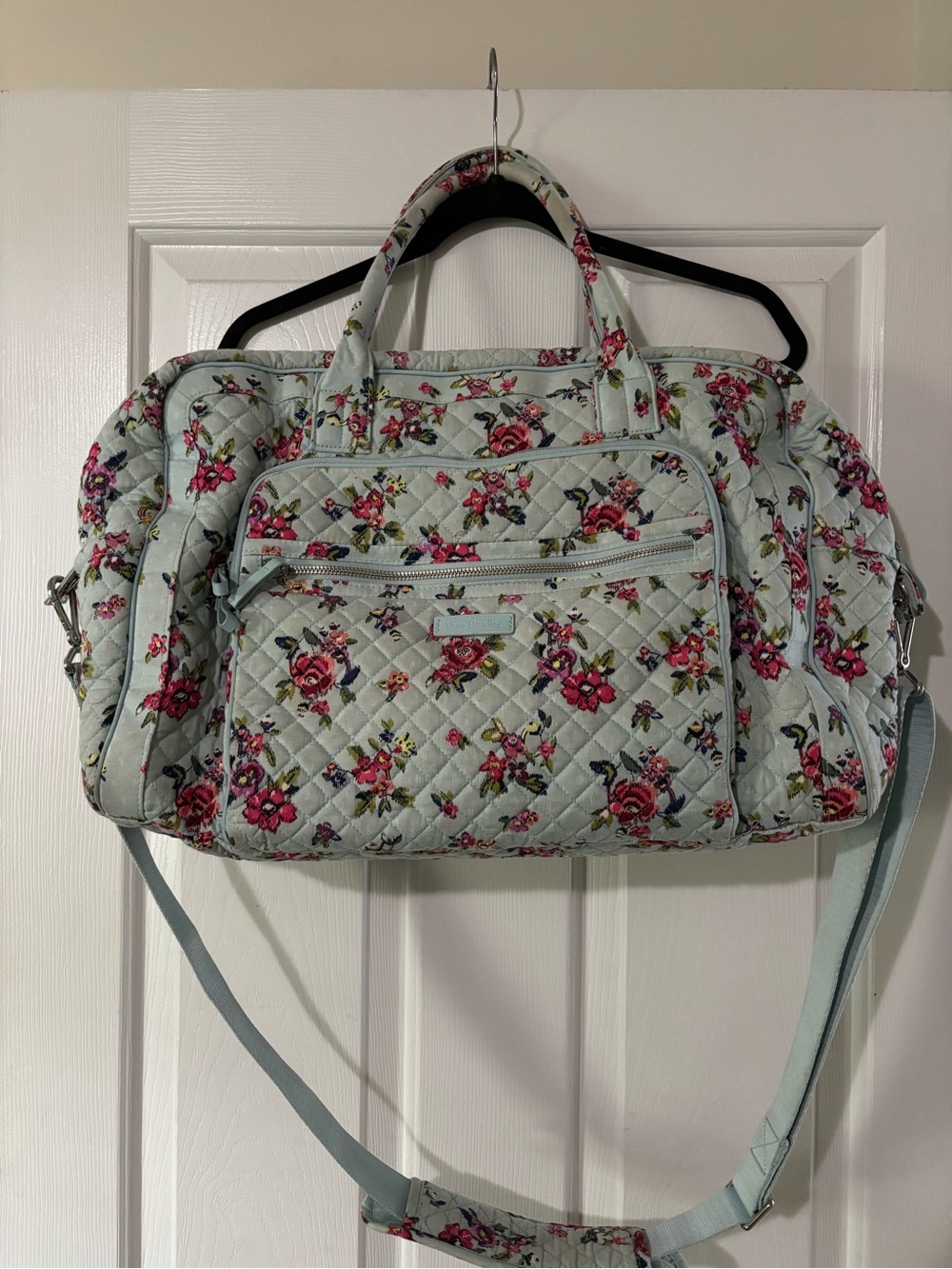 Vera Bradley Water Bouquet Weekender bag